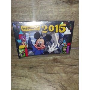 2015 Holographic Walt Disney World Mickey Mouse picture photo album NEW